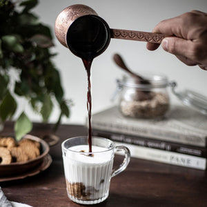 
                  
                    Cargar imagen en el visor de la galería, PACK de 6 UNID.  125g Café Turco molido + Taza Espresso
                  
                