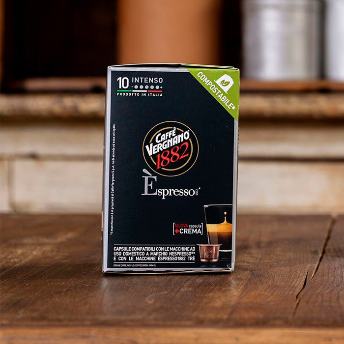 Pack Cápsulas Compatibles Nespresso® 6 variedades + taza espresso