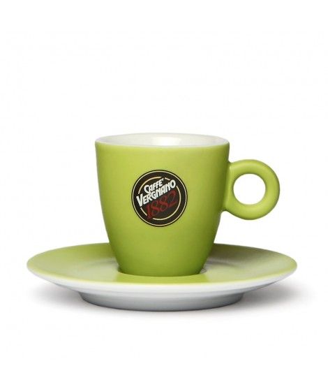 
                  
                    Cargar imagen en el visor de la galería, TAZA ESPRESSO VERDE CON PLATO
                  
                